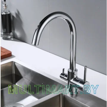 Смеситель Shevanik S128 (хром) картинка 2